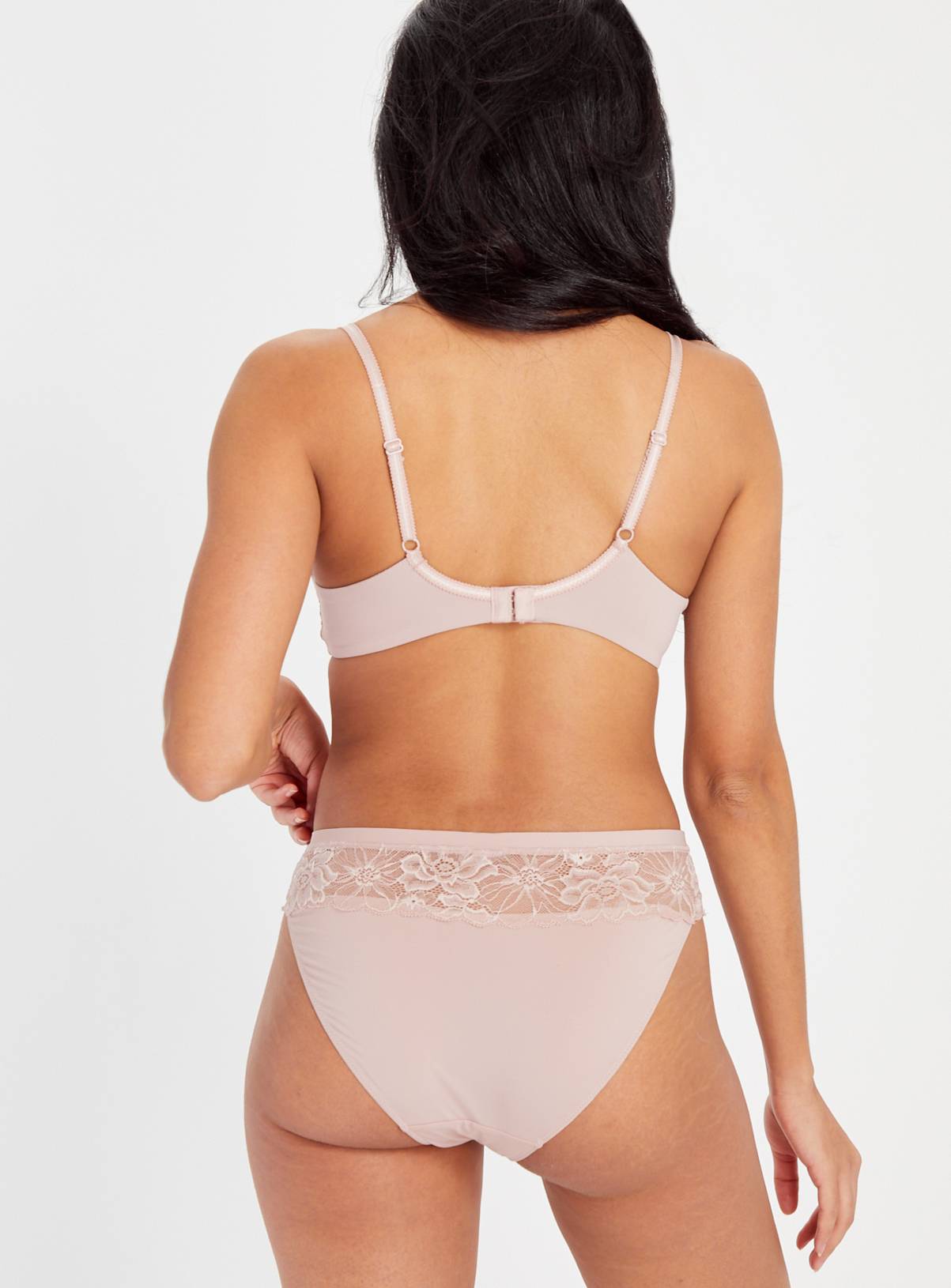 Mink Lace High Leg Knickers 16 - Image 4